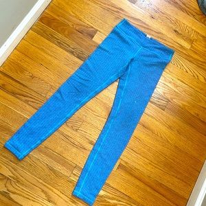 Cute Purple+Blue Pattern Ivivva lululemon Girls Leggings